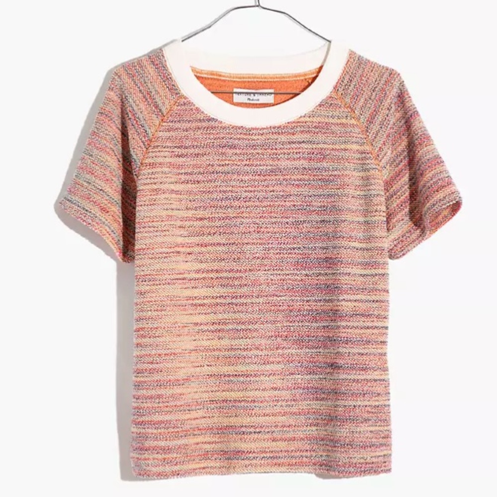 Madewell Texture & Thread Sweatshirt Tee
